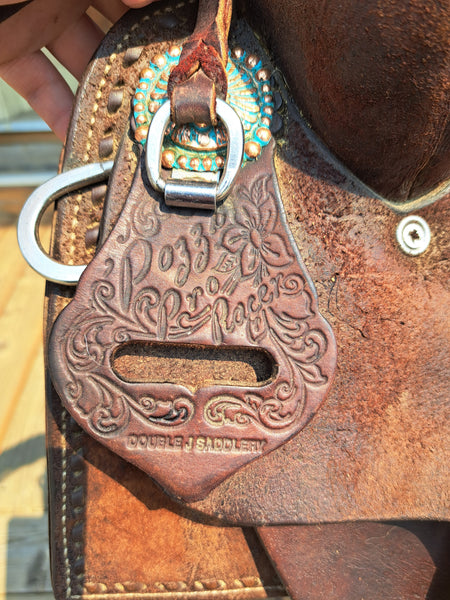 13" Double J Pozzi Pro Barrel Racer