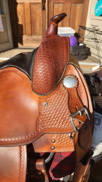 ON TRIAL 16" Crates Reining Saddle