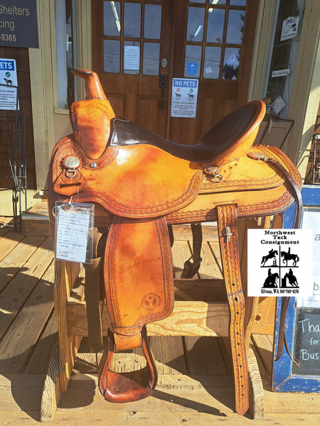 16" Circle Y Flex-Lite Durango Mule Trail Saddle