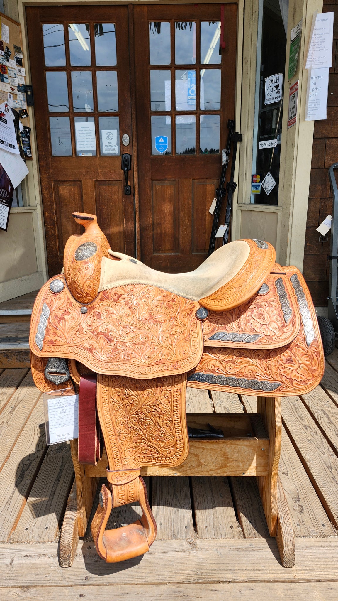 16" Champion Turf Equitation Show Saddle
