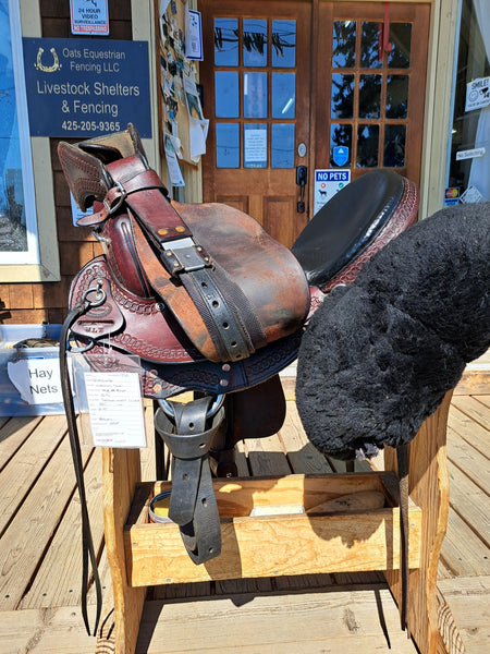 ON TRIAL 15.5" Dixieland Endurance Light Rider Western Trail Saddle