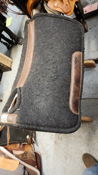 Diamond Wool Fleece Western Pad