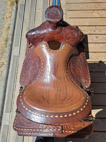 15" Western Ranch Saddle