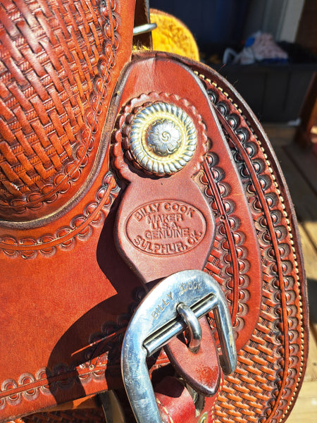 16" Billy Cook DL Reiner Saddle