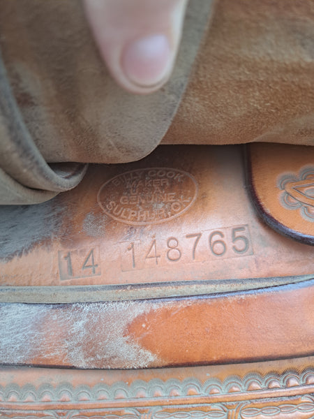 15.5" Billy Cook Roping Saddle
