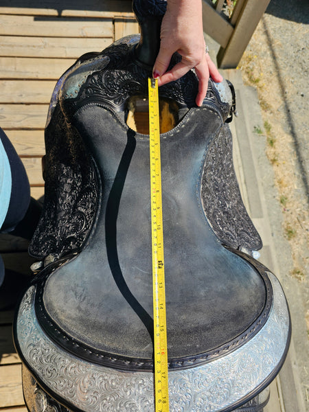 16" Blue Ribbon Western Equitation Show Saddle