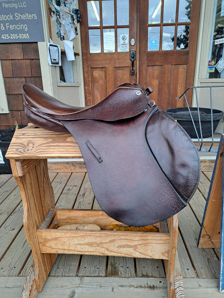 17" Cliff Barnsby Jumping Saddle