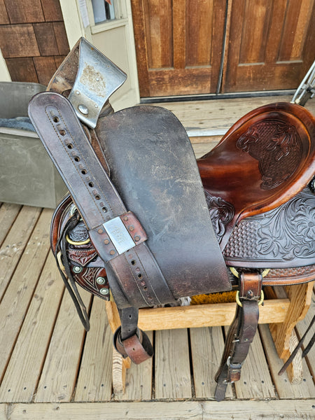 16" Pete Garrell Luellen Ranch Roper Saddle Package