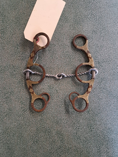 5" Classic Equine Twisted Wire Gag
