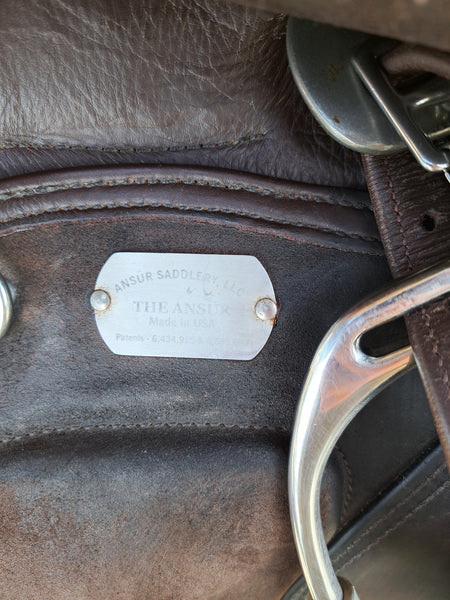 18.5" Ansur Carlton Dressage Saddle