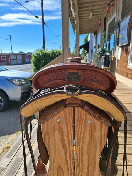 16" Watt Bros Wade Ranch Roper Saddle