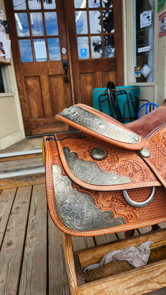 14" Tough 1 Youth Challenger Western Equitation Show Saddle