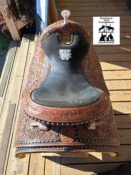 17" Wenger Custom Western Equitation Show Saddle