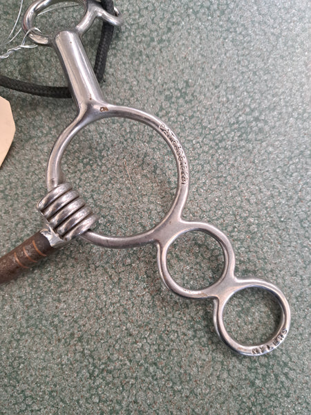 5" Myler 3 Ring Combination Snaffle