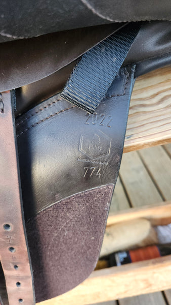 17" Hastilow & Sons Warwick Jumping Saddle