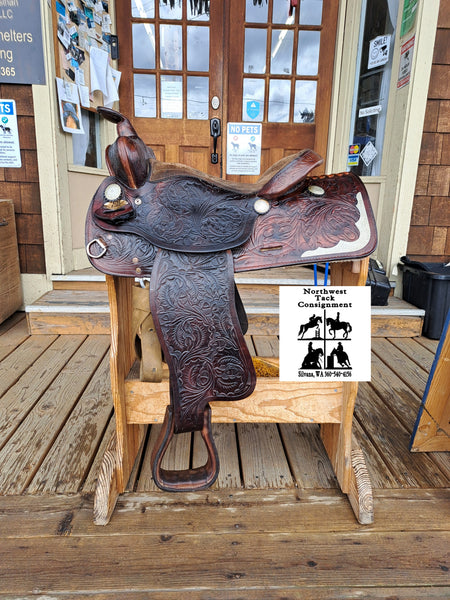 15" Blue Rige Western Pleasure Saddle