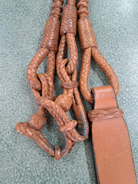 Braided Romal Reins W/ Ferrules