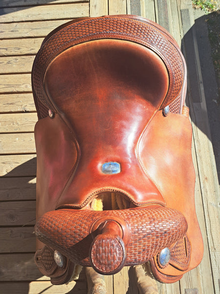 16" Cowhorse Equipment Cowhorse Saddle