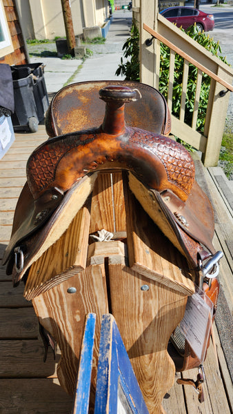14" Three Forks Merrill Barrel Saddle