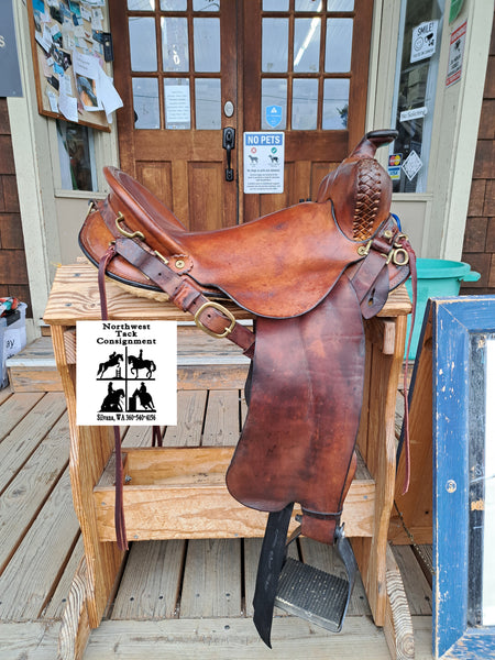 15.5" Fred Hook Trail Saddle