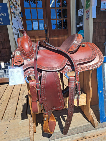 16" Mark Corcoran Custom Wester Dressage Saddle