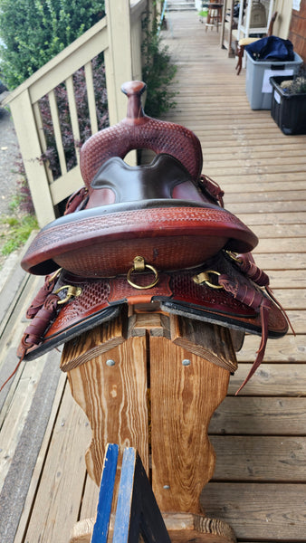 17-18" Big Horn Walking Horse Western Trail Saddle