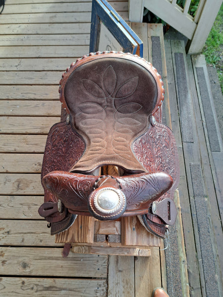 14" The American Western Pleasure Saddle