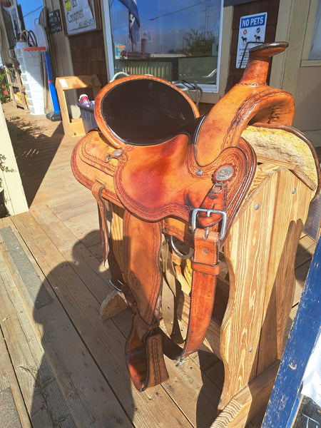 16" Circle Y Flex-Lite Durango Mule Trail Saddle