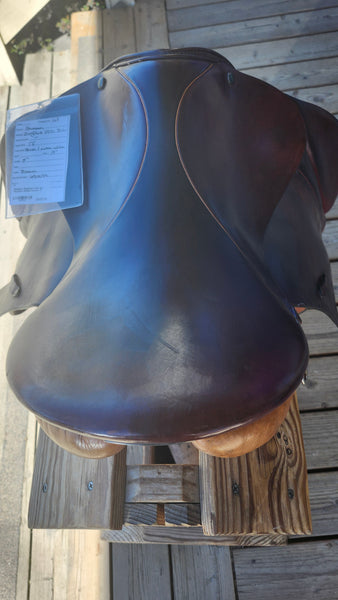 17" Stubben Siegfried VSD D.L. All Purpose English Saddle