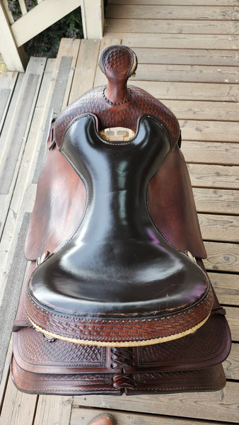16" Crates Western Trail Saddle