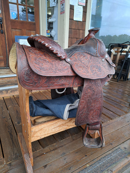 15" Billy Cook Western Equitation Show Saddle