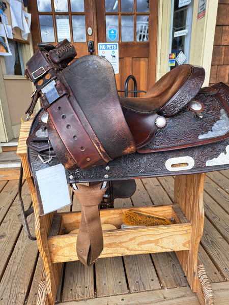 16" Crates Western Equitation Show Saddle
