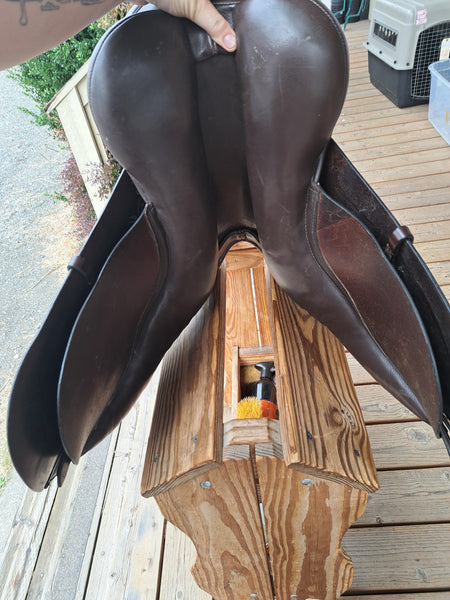15.5" Jeffries All Purpose English Saddle