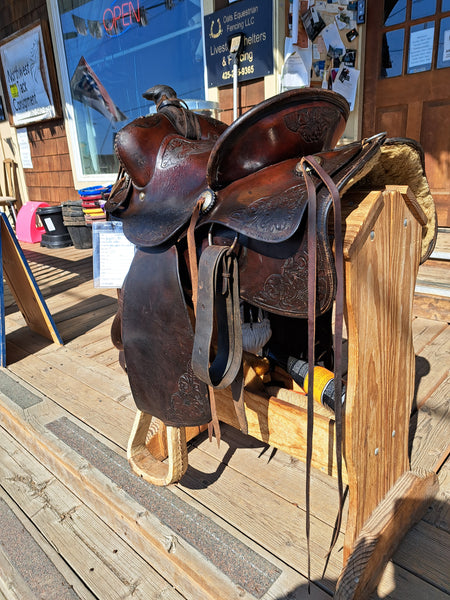14" Keyston Western Saddle
