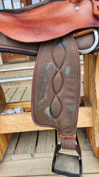 17" Reinsman Cordura Western Saddle