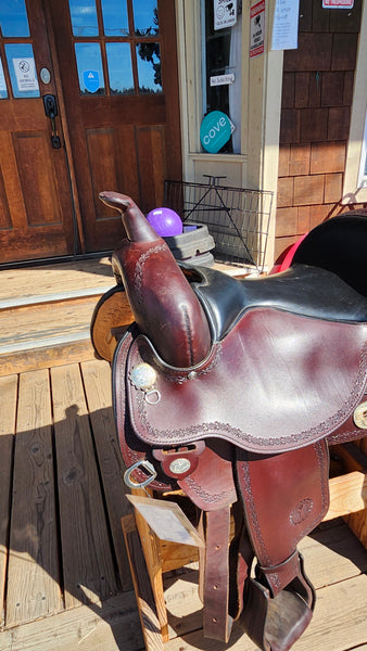 16" Circle Y Oasis Arabian Flex Lite Trail Saddle