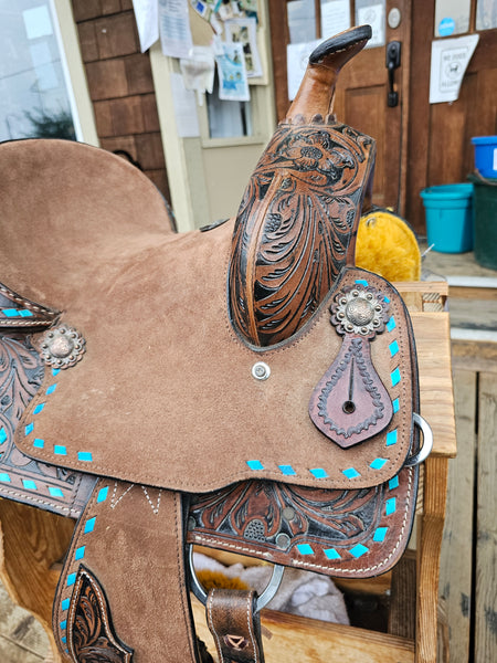 12" Double T Barrel Saddle