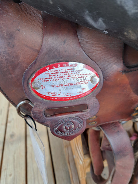 16" Circle Y Equitation Saddle