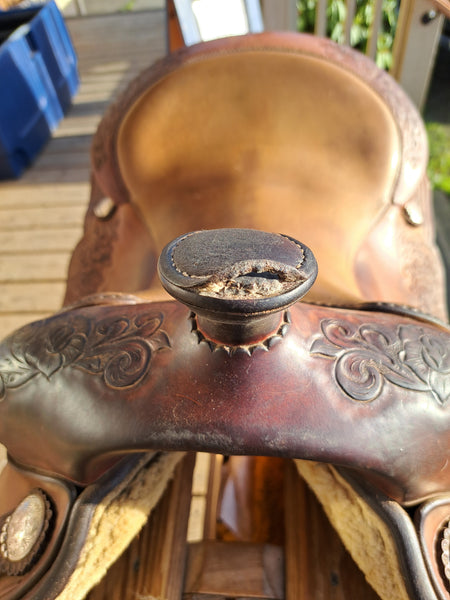 16" Don Leson Reinmaker Reining Saddle