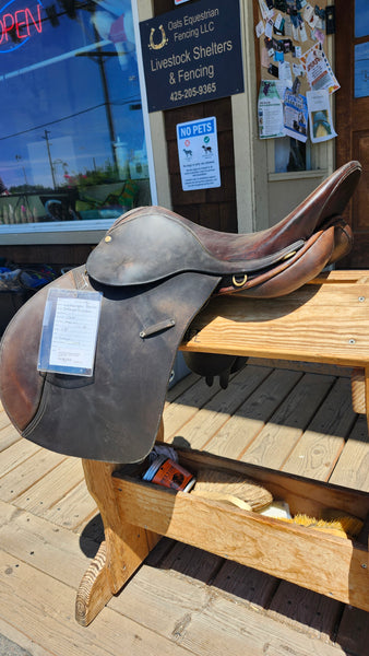 17.5" Wychanger Barton All Purpose English Saddle