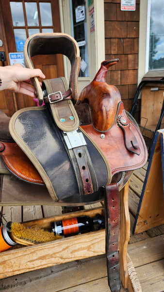17" Fabtron Draft Horse Saddle