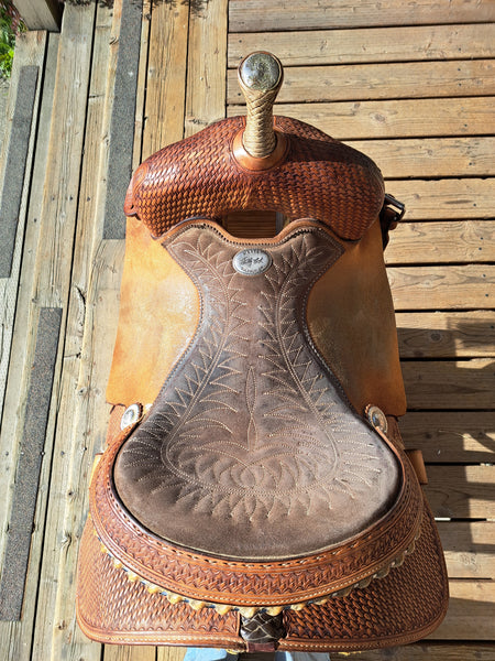 15" Billy Cook Barrel Saddle