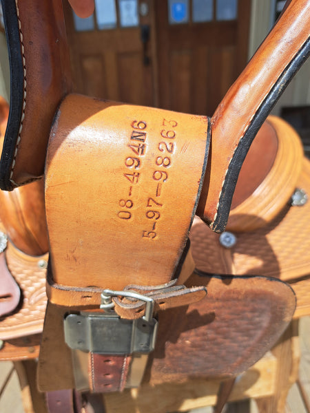 16" Hereford Tex Tan All Around Western Saddle
