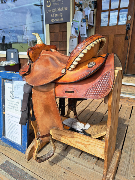 15" Billy Shaw Barrel Saddle