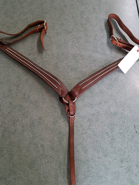 Studded Leather Breast Collar