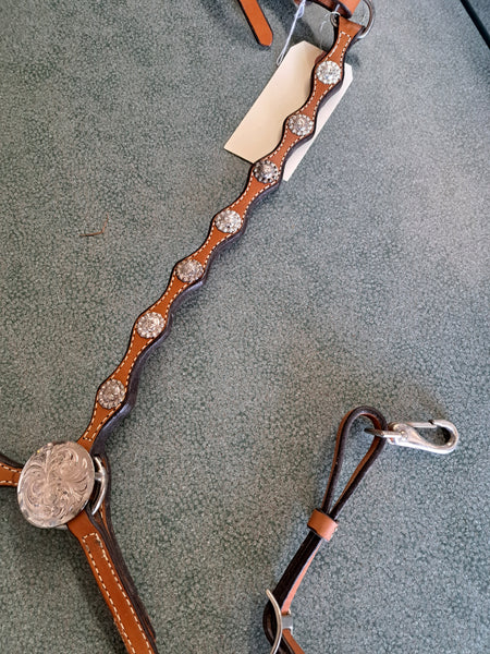 Circle Y Scalloped Breast Collar