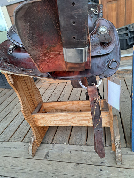 15" Western Equitation Show Saddle