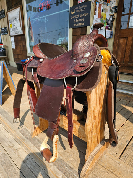 16" Crates Western Cordura Trail Saddle