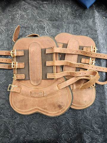 Leather Tendon Boots