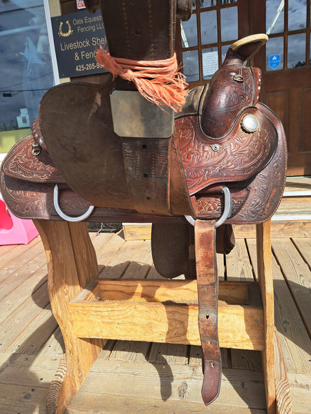 17" Hereford Equitation Saddle